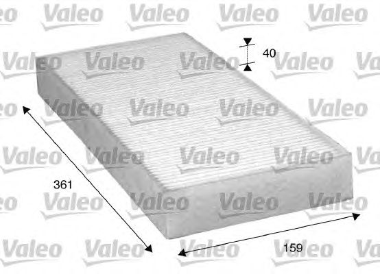 Фильтр салона VALEO 716035 - Фото 1