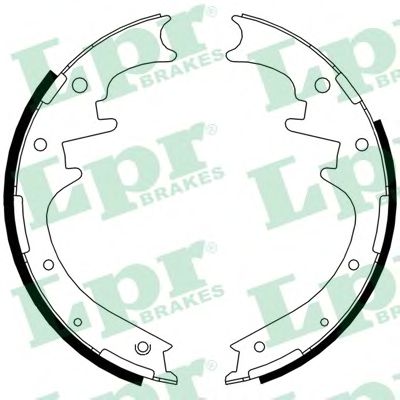 Тормозные колодки LPR 01125