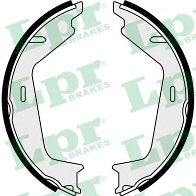 Тормозные колодки ручника LPR 08260