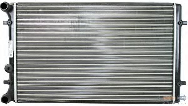 Радиатор, охлаждение двигателя BEHR HELLA SERVICE 8MK 376 888-784 BEHR HELLA SERVICE Version ALTERNATIVE - Фото 1