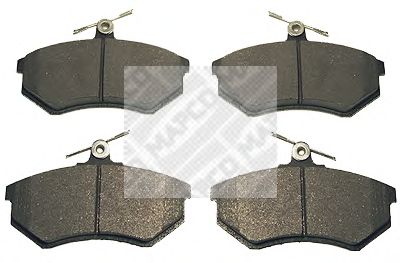 Тормозные колодки MAPCO 6390 - Фото 1
