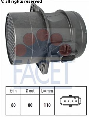 Расходомер (ДМРВ) FACET 10.1446