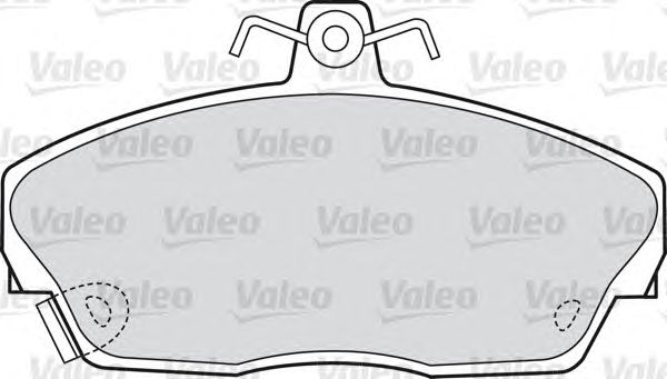 Тормозные колодки VALEO 598022 - Фото 1
