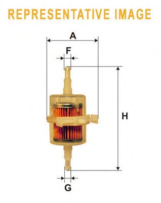 Топливный фильтр WIX FILTERS WF8128 - Фото 1