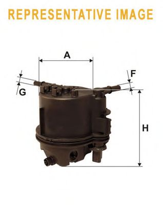 Топливный фильтр WIX FILTERS WF8360