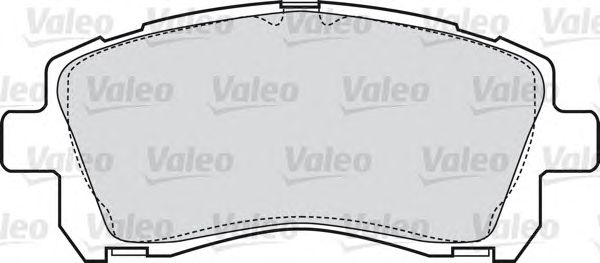 Тормозные колодки VALEO 598530 - Фото 1
