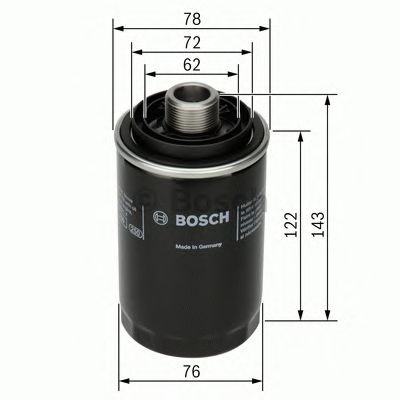 Масляный фильтр BOSCH F 026 407 080