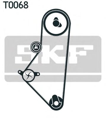 Комплект ремня ГРМ SKF VKMA 03220 - Фото 1