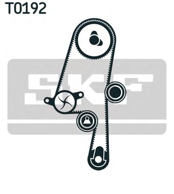Комплект ремня ГРМ SKF VKMA 06220