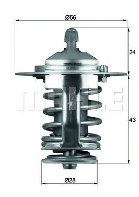 Термостат MAHLE ORIGINAL TX 70 82