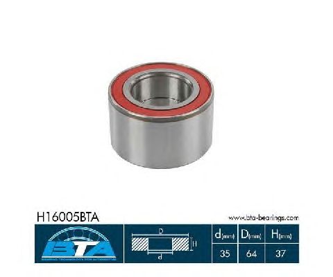 Ступичный подшипник BTA H16005BTA