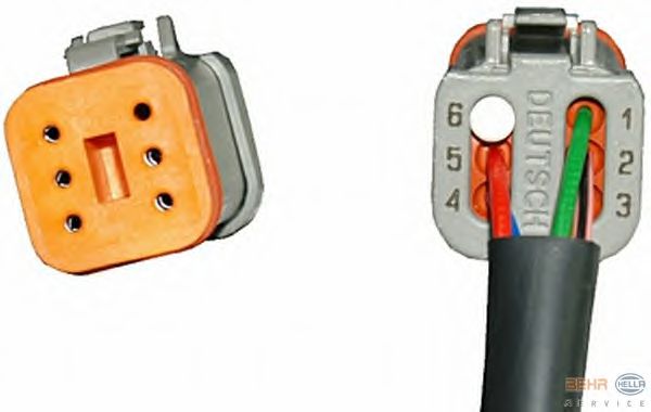 Вязкостная муфта вентилятора охлаждения HELLA 8MV 376 730-111 - Фото 1