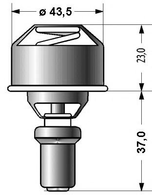 Термостат QH International QTH205 - Фото 1
