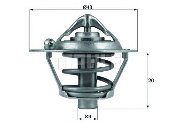 Термостат MAHLE ORIGINAL TX 108 82D - Фото 1