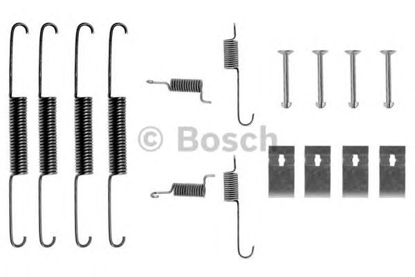 Монтажный комплект тормозных колодок BOSCH 1 987 475 168