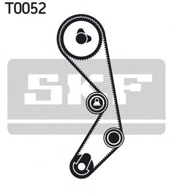 Комплект ремня ГРМ SKF VKMA 02410 - Фото 1