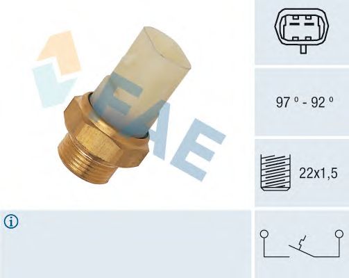 Датчик включения вентилятора FAE 37710