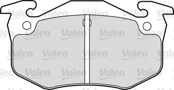 Тормозные колодки VALEO 598396 - Фото 1