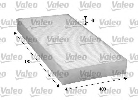 Фильтр салона VALEO 716034 - Фото 1
