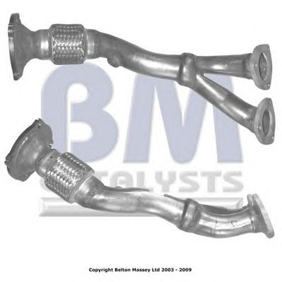 Труба выхлопного газа BM CATALYSTS BM70410