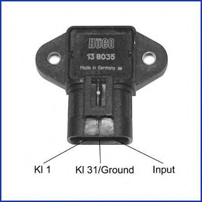 Коммутатор зажигания HUCO 138035