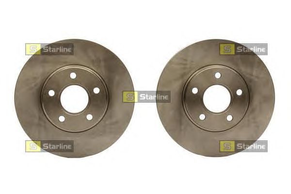 Тормозной диск STARLINE PB 2876 - Фото 1