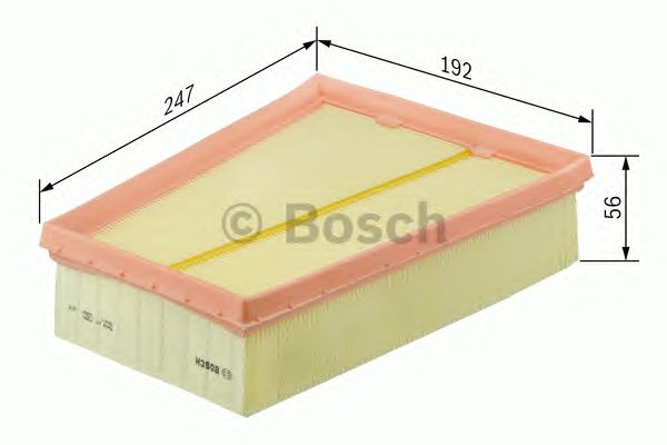 Воздушный фильтр BOSCH F 026 400 138 - Фото 1