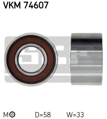 Натяжной ролик ремня ГРМ SKF VKM 74607 - Фото 1