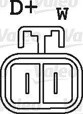 Генератор VALEO 437497 - Фото 3