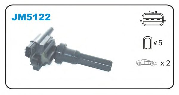 Катушка зажигания JANMOR JM5122