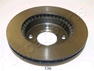 Гальмівний диск JAPANPARTS DI-136 - Фото 1
