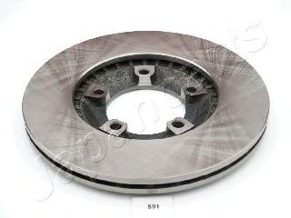 Тормозной диск JAPANPARTS DI-591 - Фото 1