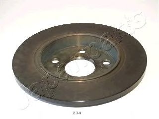 Тормозной диск JAPANPARTS DP-234 - Фото 1