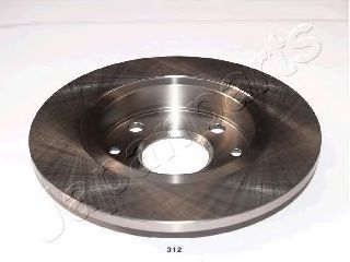 Гальмівний диск JAPANPARTS DP-312 - Фото 1