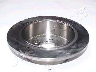 Гальмівний диск JAPANPARTS DP-706 - Фото 1