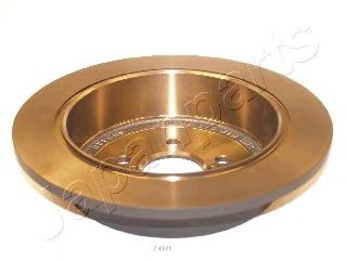 Гальмівний диск JAPANPARTS DP-708 - Фото 1