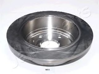 Тормозной диск JAPANPARTS DP-W01 - Фото 1