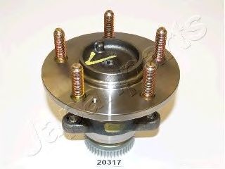 Ступиця колеса JAPANPARTS KK-20317 - Фото 1