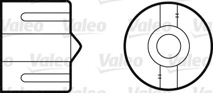 Лампа накаливания VALEO 032213 (фонарь указателя поворота, стояночные огни / габаритные фонари) - Фото 1