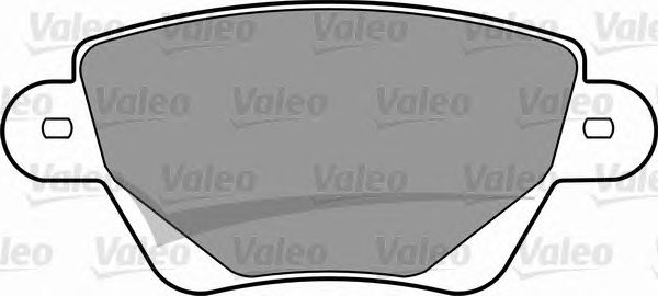 Тормозные колодки VALEO 598527 - Фото 1