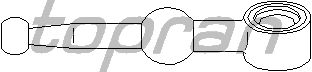 Шток вилки переключения передач TOPRAN 700 672