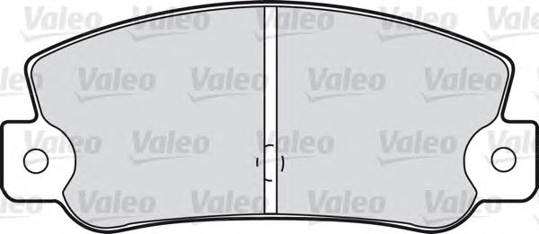 Тормозные колодки VALEO 598141 - Фото 1