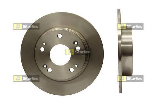Тормозной диск STARLINE PB 1697 - Фото 1