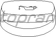 Пробка заливной горловины TOPRAN 400 251