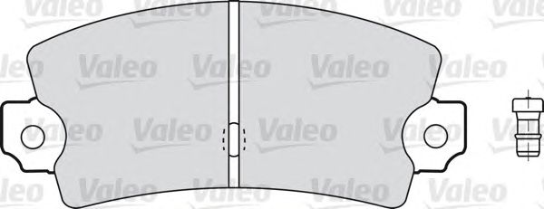 Тормозные колодки VALEO 598085 - Фото 1