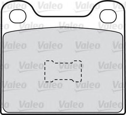 Тормозные колодки VALEO 598099 - Фото 1