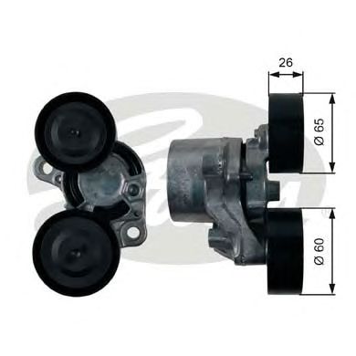 Натяжний ролик поліклинового ременя GATES T39198