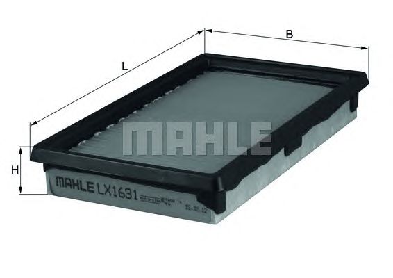 Воздушный фильтр KNECHT LX 1631