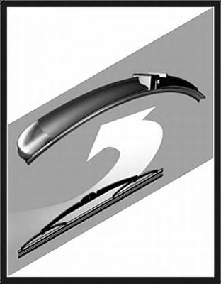 Щетка стеклоочистителя HELLA 9XW 864 078-801 - Фото 2