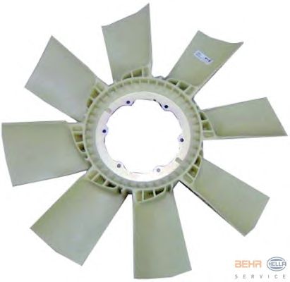 Крыльчатка вентилятора охлаждения HELLA 8MV 376 757-421 - Фото 1